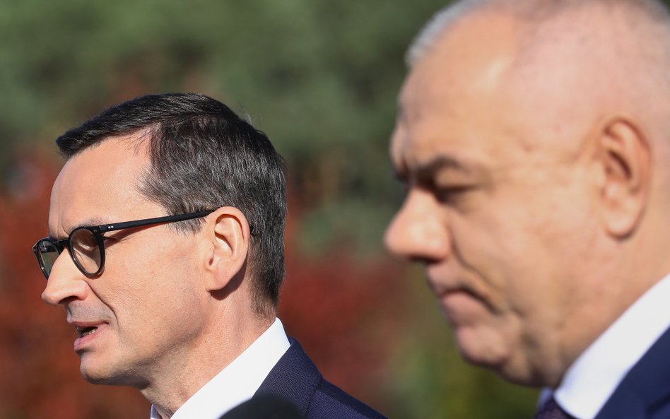 Mateusz Morawiecki, Jacek Sasin