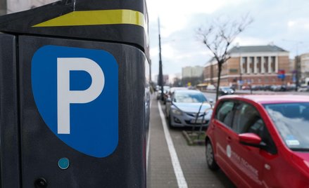 Parkometr w Warszawie.