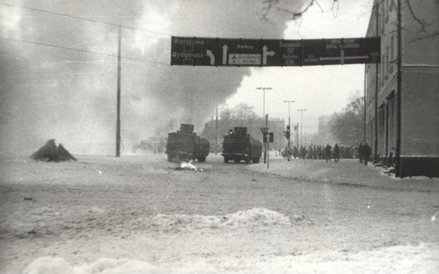 Stan wojenny w Gdańsku.