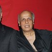 Aktor Anupam Kher oraz reżyserzy filmu „Drogi przyjacielu Hitler” - Mahesh Bhatt i Rakesh Ranjan Kum