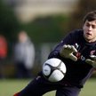 Łukasz Fabiański na treningu