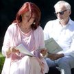 Urszula Dudziak (Klara) ?i Krzesimir Dębski (Cześnik) czytali „Zemstę” ?w Ogrodzie Saskim