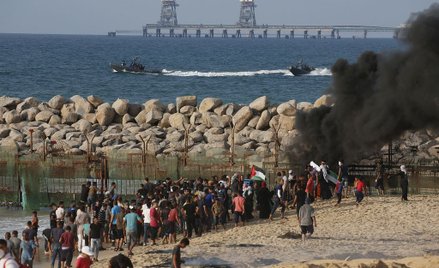 Krwawy piątek na granicy Strefy Gazy: Są zabici, 140 rannych