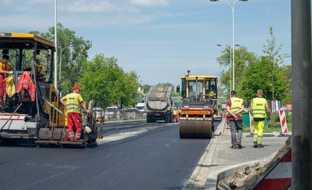 Prace obejmą między innymi dwa odcinki Wisłostrady o łącznej długości 2,5 km.