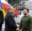 Donald Tusk i Wołodymyr Zełenski