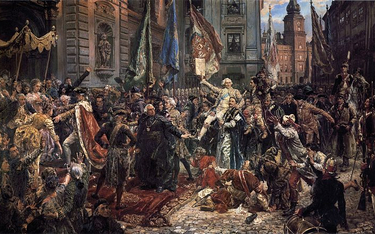 "Konstytucja 3 maja 1791 roku", obraz Jana Matejki