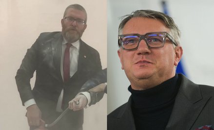 Poseł Konfederacji Przemysław Wipler komentował użycie przez posła Konfederacji Grzegorza Brauna gaś