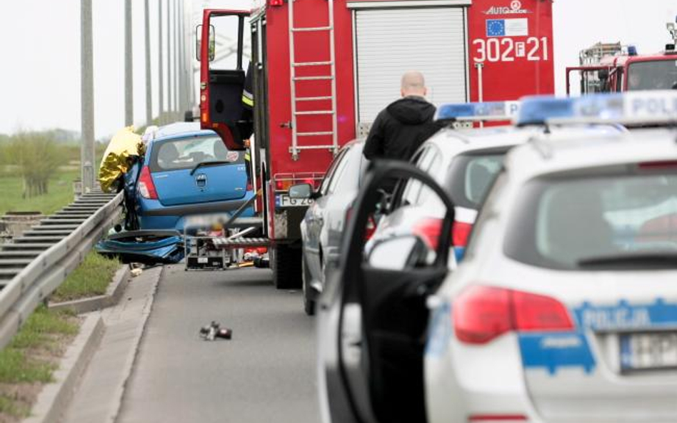 Wypadek na obwodnicy Gorzowa Wielkopolskiego