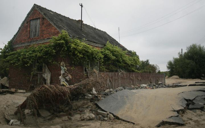 Sandomierz po powodzi