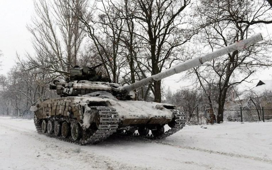 Ukraińska armia w okolicjach Doniecka