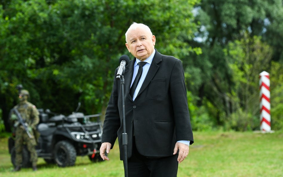 Wicepremier, prezes PiS Jarosław Kaczyński