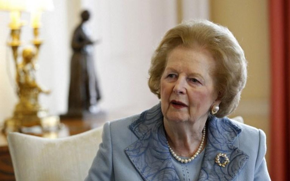 Margaret Thatcher, zdjęcie z 2010 roku