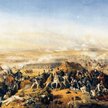 Atak francuskiej jazdy na flesze Bagrationa, fragment panoramy „Bitwa pod Borodino” Frantsa Roubauld