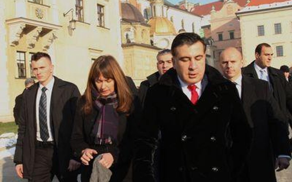 Prezydent Gruzji Micheil Saakaszwili