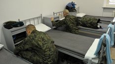 Zakwaterowanie ochotników w 12. Brygadzie Zmechanizowanej im. gen. broni Józefa Hallera w Szczecinie