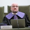 Sędzia Kamil Zaradkiewicz na sali Sądu Najwyższego w Warszawie
