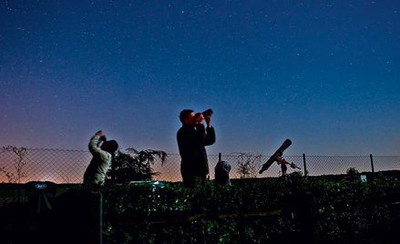 Obserwacje meteorów w Amatorskim Obserwatorium Astronomicznym w Niedźwiadach, które należy do PPSAE 