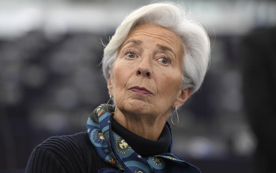 Christine Lagarde, prezes EBC.