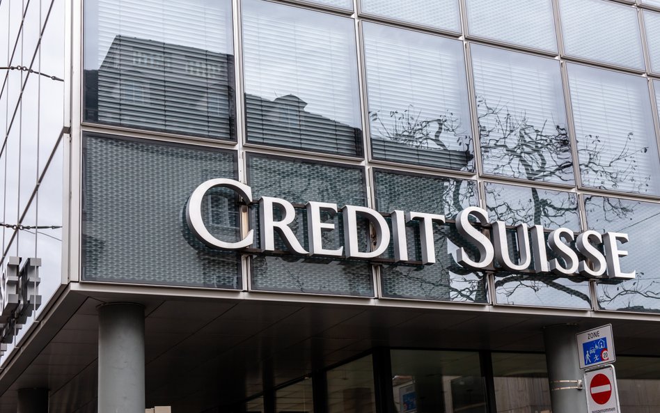 Rynki mocno krwawią przez Credit Suisse