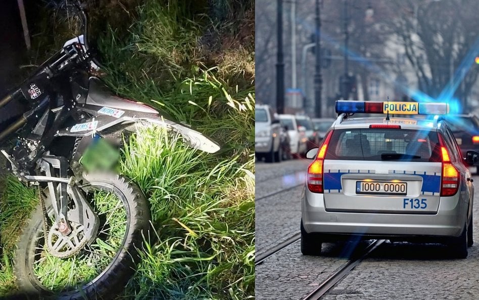 13-latek z Gdańska uciekał przed policjantami na elektrycznym motocyklu