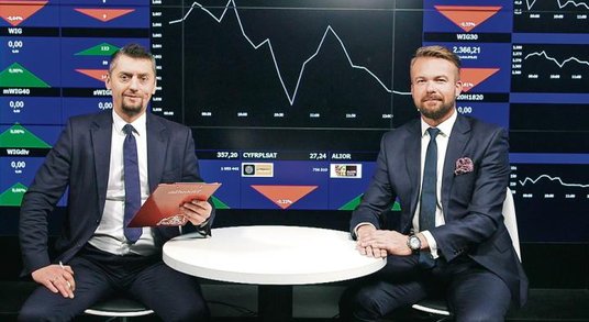 Jarosław Grzywiński, szef Instytutu Rynków Kapitałowych i Finansów i Andrzej Stec