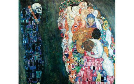 Gustav Klimt „Śmierć i życie” 1910/15
