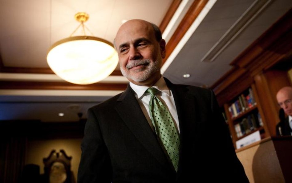 Ben Bernanke, prezes Fedu, fot. Bloomberg