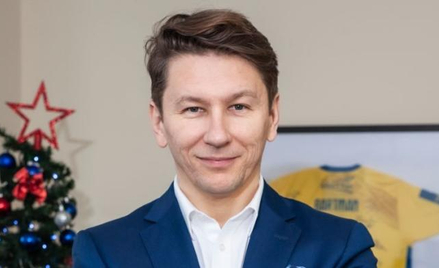 Prezes ZPC Otmuchów Marek Piątkowski.