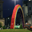 Tęcza na Placu Zbawiciela