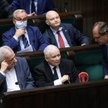 Jarosław Kaczyński w sejmowych ławach