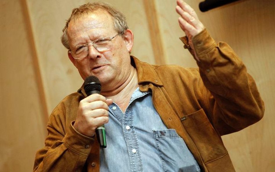 Redaktor naczelny "Gazety Wyborczej" Adam Michnik