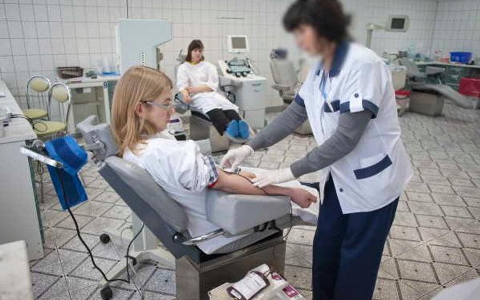 Powstanie system e-krew - baza dawców krwi