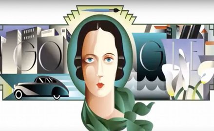 Tamara Łempicka w Google Doodle
