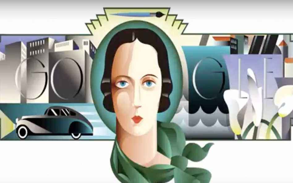 Tamara Łempicka w Google Doodle