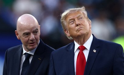 Gianni Infantino i Donald Trump