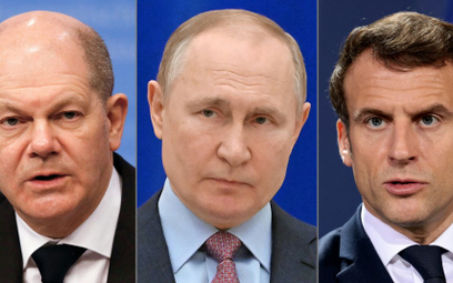 Putin rozmawiał z Scholzem i Macronem o "zakończenia wojny w Ukrainie"