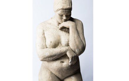 August Zamoyski, ”Rhea - W półmorku tego świata”,1943-1944, gips, Rio de Janeiro, fot. Piotr Jamski,