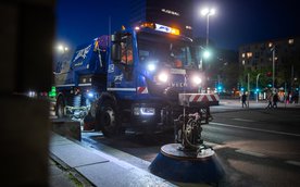 Nocne porządki w Warszawie