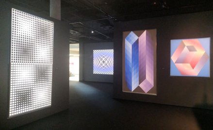 Wystawa Victora Vasarely'ego zaskakuje różnorodnością iluzyjnych form