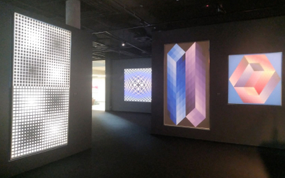 Wystawa Victora Vasarely'ego zaskakuje różnorodnością iluzyjnych form