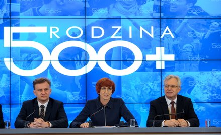 Minister rodziny, pracy i polityki społecznej Elżbieta Rafalska, sekretarz stanu w MPRiPS Krzysztof 
