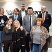 (od lewej) Katarzyna Kucharczyk, Danuta Walewska, Zuzanna Dąbrowska, Przemysław Wojtasik, Marek Doma