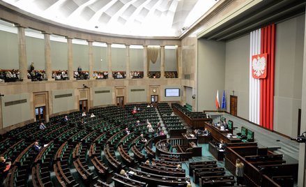 Sala posiedzeń Sejmu