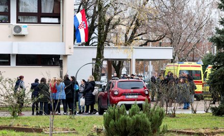 Chorwacja: Atak nożownika w szkole podstawowej. „Przerażająca masakra”