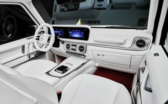 Elektryczny Mercedes klasy G Papamobile