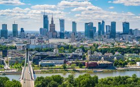 Warszawa jest najbogatszym miastem wojewódzkim w Polsce według rankingu przygotowanego przez pismo "