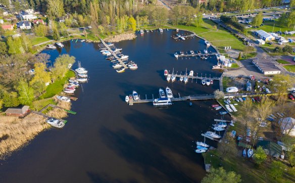 Port jachtowy Nieporęt nad Zalewem Zegrzyńskim