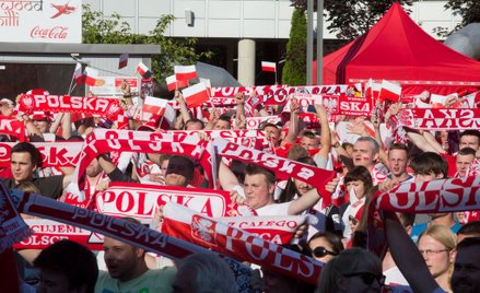 Doping podczas meczu fazy grupowej Euro 2016 Polska – Irlandia Północna w strefie kibica w Łodzi ora