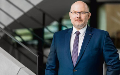 Prezes DB Energy, Krzysztof Piontek. Kurs akcji jego firmy zyskał od lipca na wartości niemal 30 pro