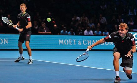 Mariusz Fyrstenberg (z lewej) i Marcin Matkowski pierwszy raz zagrali w finale turnieju mistrzów